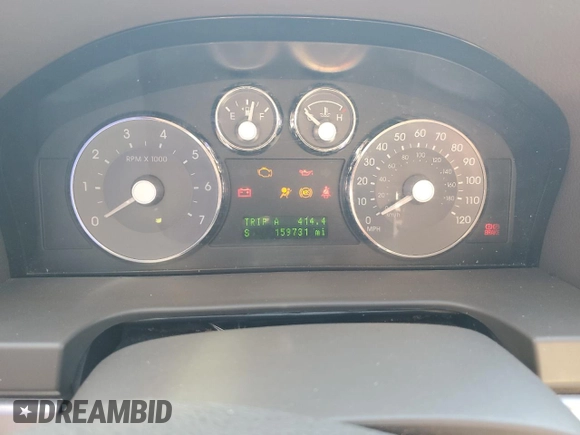 2007 Mercury Milan Premier with VIN 3MEHM08Z67R657341, listed as a Copart auction lot 80621104 with 159,731 mi miles and Salvage title. Bid and sale history available at DreamBid. Image 9.