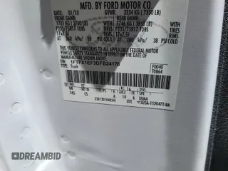 2013 Ford F-150 XL с VIN 1FTFX1EF3DFB24176, выставлен на аукционе IAAI как лот 42619562 с пробегом 73 254 миль миль и . История ставок и продаж доступна на DreamBid. Изображение 36.