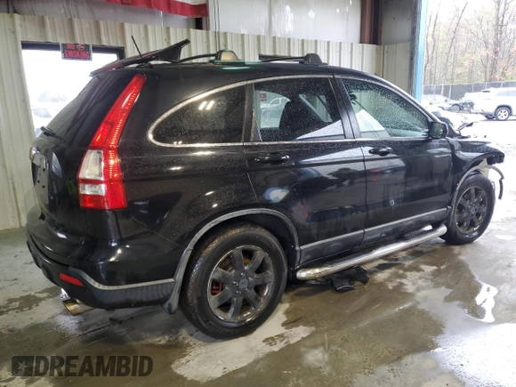 2007 Honda CR-V EX-L with VIN JHLRE48787C037889, listed as a Copart auction lot 52907535 with 133,806 mi miles and Salvage Title. Bid and sale history available at carsss.com. Image 3.