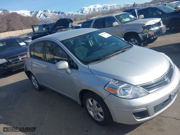 2012 Nissan Versa S with VIN 3N1BC1CPXCK296661, listed as a IAAI auction lot 41761320 with 145,454 mi miles. Bid and sale history available at carsss.com. Image 1.