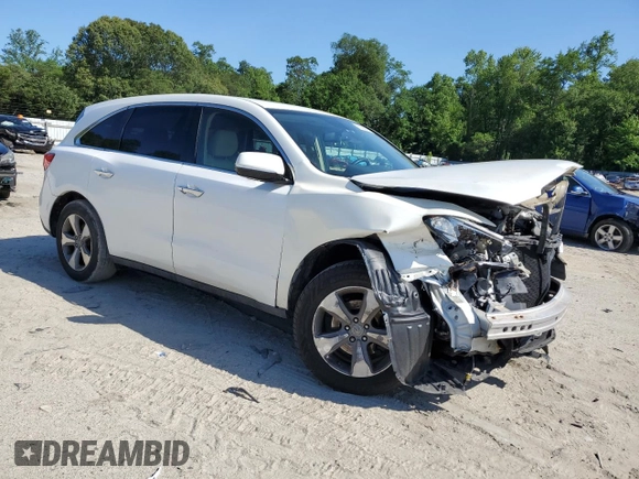 2014 Acura MDX с VIN 5FRYD4H24EB011904, выставлен на аукционе Copart как лот 57190095 с пробегом 159 244 миль миль и Списание • Salvage title. История ставок и продаж доступна на DreamBid. Изображение 4.