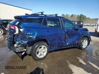 2022 GMC Terrain SLE with VIN 3GKALMEV6NL139426, listed as a Copart auction lot 47931685 with 32,864 mi miles and Salvage Title. Bid and sale history available at carsss.com. Image 3.