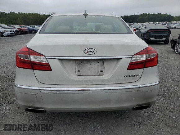 2012 Hyundai Genesis 3.8L with VIN KMHGC4DD2CU192055, listed as a Copart auction lot 70507034 with 131,463 mi miles and Salvage Title. Bid and sale history available at carsss.com. Image 6.