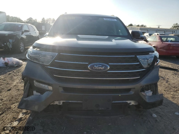 2020 Ford Explorer XLT with VIN 1FMSK7DH5LGA76610, listed as a Copart auction lot 45234855 with 46,205 mi miles and Salvage Title. Bid and sale history available at carsss.com. Image 5.