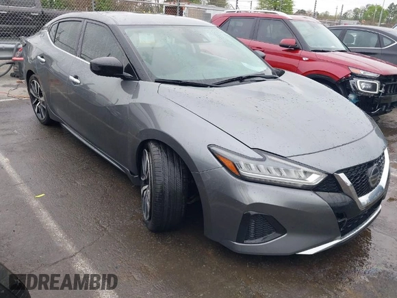 2020 Nissan Maxima S with VIN 1N4AA6BV8LC367086, listed as a IAAI auction lot 41941357 with 79,550 mi miles and . Bid and sale history available at DreamBid. Image 1.