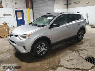2017 Toyota RAV4 LE with VIN 2T3ZFREVXHW363153, listed as a Copart auction lot 52125895 with 153,883 mi miles and Salvage Title. Bid and sale history available at carsss.com. Image 1.