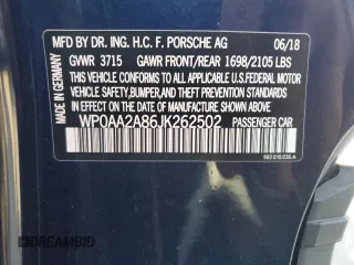 2018 Porsche 718 Cayman z VIN WP0AA2A86JK262502, wystawiony jako Copart lot #65248663 z przebiegiem 16 834 mil mil oraz . Historia ofert i sprzedaży dostępna na DreamBid. Obrazek 13.