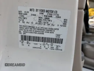 2009 Mercury Mariner Hybrid with VIN 4M2CU29379KJ22098, listed as a Copart auction lot 83224674 with Not provided miles and Salvage title. Bid and sale history available at DreamBid. Image 15.