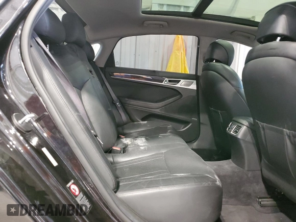 2018 Genesis G80 3.8L with VIN KMHGN4JE7JU232778, listed as a Copart auction lot 77440294 with 71,623 mi miles and Non repairable. Bid and sale history available at DreamBid. Image 10.