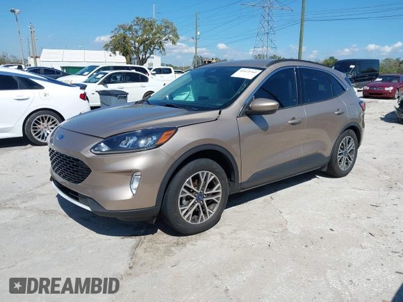 2020 Ford Escape SEL with VIN 1FMCU0H63LUC78474, listed as a IAAI auction lot 41673765 with 73,947 mi miles and . Bid and sale history available at carsss.com. Image 17.