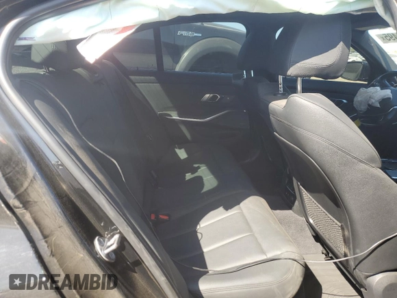 2019 BMW 3 Series 330i xDrive with VIN WBA5R7C56KAJ79537, listed as a Copart auction lot 56411495 with 72,243 mi miles and Salvage title. Bid and sale history available at DreamBid. Image 10.