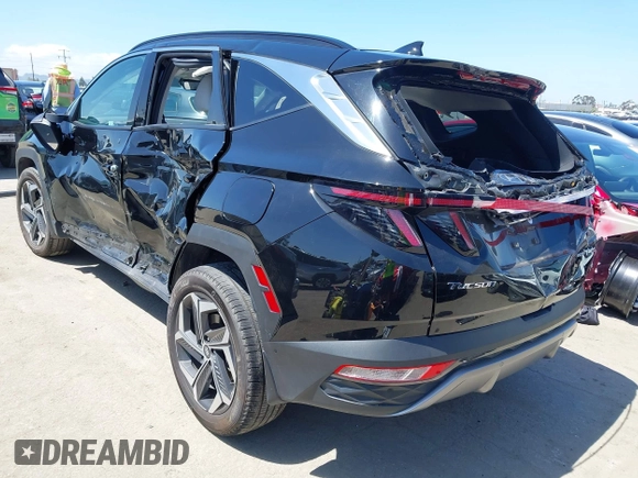 2023 Hyundai Tucson Limited with VIN KM8JECA14PU127220, listed as a IAAI auction lot 42265855 with 59,446 mi miles and . Bid and sale history available at DreamBid. Image 3.