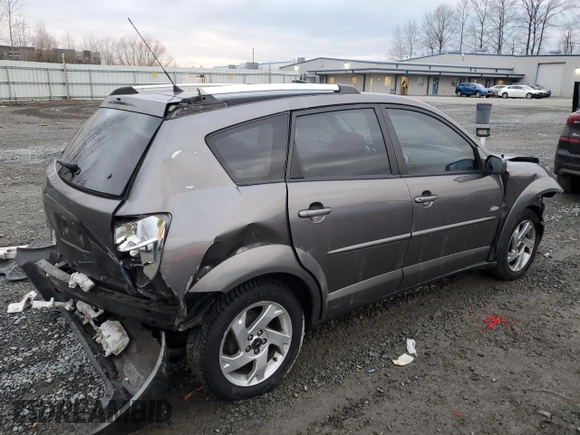 2005 Pontiac Vibe with VIN 5Y2SM66885Z447837, listed as a Copart auction lot 45641905 with Not provided miles and Salvage title. Bid and sale history available at DreamBid. Image 3.