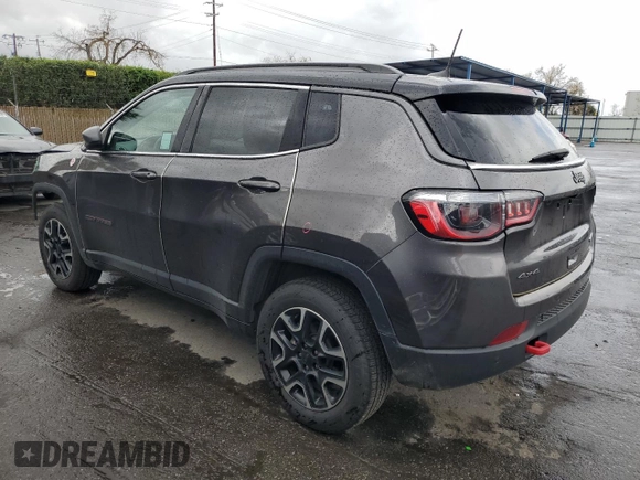 2021 Jeep Compass Trailhawk с VIN 3C4NJDDB7MT600738, выставлен на аукционе Copart как лот 50995715 с пробегом 72 157 миль миль и Списание • Salvage title. История ставок и продаж доступна на DreamBid. Изображение 2.