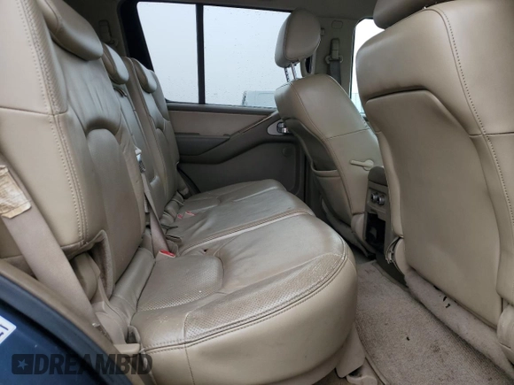 2005 Nissan Pathfinder SE z VIN 5N1AR18W65C705332, wystawiony jako Copart lot #86779704 z przebiegiem 119 877 mil mil oraz Czysty tytuł • Clean title. Historia ofert i sprzedaży dostępna na DreamBid. Obrazek 11.