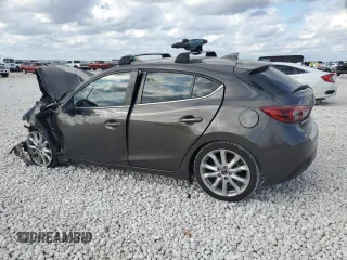 2015 Mazda 3 S Grand Touring with VIN JM1BM1M30F1267553, listed as a Copart auction lot 83709274 with Not Provided miles and Salvage Title. Bid and sale history available at DreamBid. Image 2.