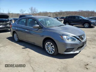 2019 Nissan Sentra SV with VIN 3N1AB7AP1KY398270, listed as a Copart auction lot 52421835 with 9,486 mi miles and Salvage Title. Bid and sale history available at carsss.com. Image 4.