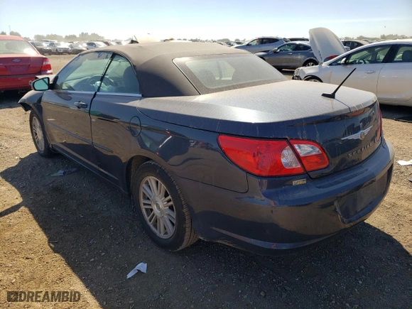 2008 Chrysler Sebring Touring with VIN 1C3LC55R98N135716, listed as a Copart auction lot 70032124 with 0 mi miles and Salvage Title. Bid and sale history available at carsss.com. Image 2.