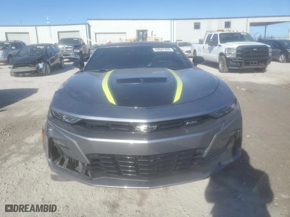 2021 Chevrolet Camaro 2SS with VIN 1G1FH1R7XM0123022, listed as a Copart auction lot 42847455 with 29,361 mi miles and Salvage Title. Bid and sale history available at carsss.com. Image 5.