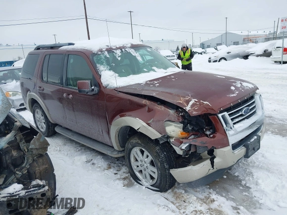 2009 Ford Explorer Eddie Bauer with VIN 1FMEU64E69UA37946, listed as a IAAI auction lot 41576594 with 149,354 mi miles and . Bid and sale history available at DreamBid. Image 1.