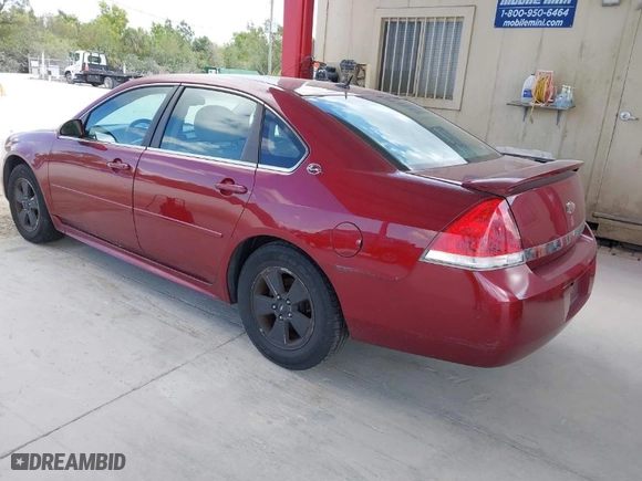 2009 Chevrolet Impala 3.5L LT with VIN 2G1WT57K291148554, listed as a IAAI auction lot 41491044 with NaN miles. Bid and sale history available at carsss.com. Image 3.