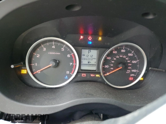 2016 Subaru Forester 2.5i with VIN JF2SJABC1GH512141, listed as a Copart auction lot 52826545 with 86,003 mi miles and Salvage Title. Bid and sale history available at carsss.com. Image 9.
