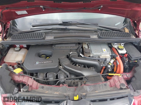 2013 Ford C-Max SEL with VIN 1FADP5BU8DL505854, listed as a IAAI auction lot 42121091 with Not Provided miles. Bid and sale history available at carsss.com. Image 10.