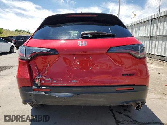 2024 Honda HR-V Sport z VIN 3CZRZ2H50RM711081, wystawiony jako Copart lot #62777205 z przebiegiem 28 643 mil mil oraz Szkoda całkowita • Salvage title. Historia ofert i sprzedaży dostępna na DreamBid. Obrazek 6.