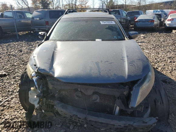 2010 Honda Accord Crosstour EX-L with VIN 5J6TF2H57AL014723, listed as a Copart auction lot 79476554 with 0 mi miles and Salvage Title. Bid and sale history available at carsss.com. Image 5.