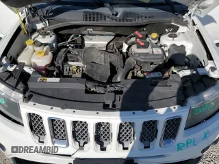 2016 Jeep Compass High Altitude Edition with VIN 1C4NJCEA7GD743862, listed as a Copart auction lot 49645465 with 103,253 mi miles and Salvage Title. Bid and sale history available at carsss.com. Image 12.