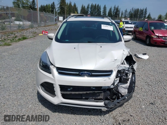 2016 Ford Escape Titanium with VIN 1FMCU9J93GUA40252, listed as a IAAI auction lot 42000778 with 37,914 mi miles. Bid and sale history available at carsss.com. Image 13.