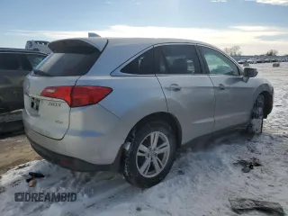 2014 Acura RDX with VIN 5J8TB4H36EL001996, listed as a Copart auction lot 46243585 with 197,943 mi miles and Salvage title. Bid and sale history available at DreamBid. Image 3.
