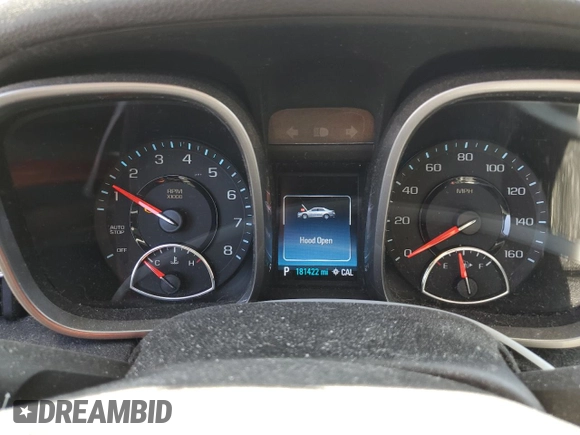 2015 Chevrolet Malibu LS with VIN 1G11B5SL6FU153186, listed as a Copart auction lot 52043655 with 181,422 mi miles and Salvage Title. Bid and sale history available at DreamBid. Image 9.