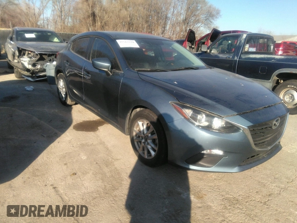 2016 Mazda 3 i Sport with VIN JM1BM1K71G1333485, listed as a IAAI auction lot 35517579 with 178,962 mi miles and . Bid and sale history available at DreamBid. Image 1.