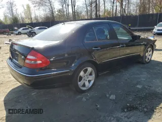2003 Mercedes-Benz E-Class 5.0L with VIN WDBUF70J53A199951, listed as a Copart auction lot 51138595 with 129,414 mi miles and Salvage Title. Bid and sale history available at carsss.com. Image 3.
