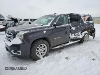 2017 GMC Yukon XL SLT with VIN 1GKS2GKC7HR193472, listed as a Copart auction lot 45118215 with 226,640 mi miles and Salvage Title. Bid and sale history available at carsss.com. Image 1.