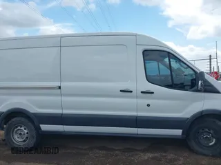 2018 Ford Transit Cargo with VIN 1FTYR2CG9JKA51600, listed as a IAAI auction lot 42026514 with 57,484 mi miles and . Bid and sale history available at DreamBid. Image 14.