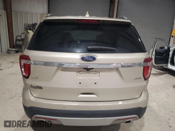 2017 Ford Explorer XLT with VIN 1FM5K8D81HGD64733, listed as a Copart auction lot 48240645 with 146,384 mi miles and Salvage Title. Bid and sale history available at carsss.com. Image 6.