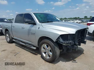 2017 Ram 1500 Big Horn with VIN 1C6RR6LG5HS514085, listed as a IAAI auction lot 42352948 with 100,440 mi miles and . Bid and sale history available at DreamBid. Image 1.