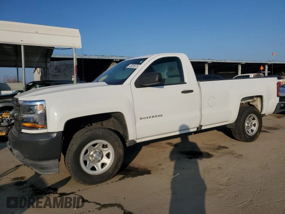 2016 Chevrolet Silverado 1500 Work Truck with VIN 1GCNCNEH5GZ383576, listed as a Copart auction lot 42025575 with 185,484 mi miles and Clean Title. Bid and sale history available at carsss.com. Image 1.