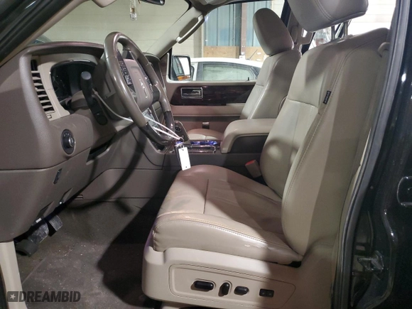 2015 Lincoln Navigator with VIN 5LMJJ2JT4FEJ14755, listed as a Copart auction lot 42021725 with 72,711 mi miles and Salvage Title. Bid and sale history available at carsss.com. Image 7.