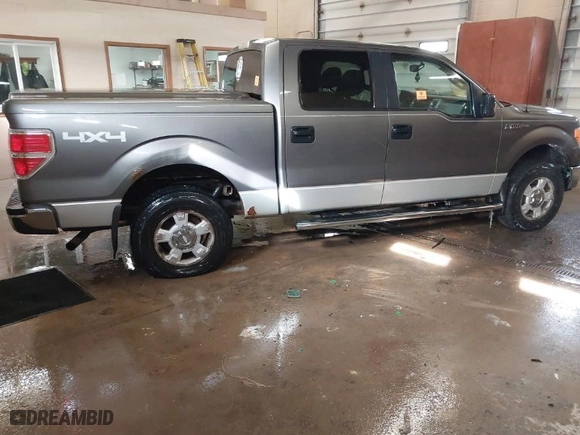 2010 Ford F-150 XL with VIN 1FTFW1EV1AFB68537, listed as a IAAI auction lot 41466219 with 1 mi miles. Bid and sale history available at carsss.com. Image 4.
