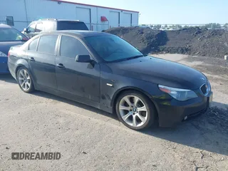 2006 BMW 5 Series 550i with VIN WBANB53556CP02839, listed as a IAAI auction lot 42152219 with 204,731 mi miles and . Bid and sale history available at carsss.com. Image 1.