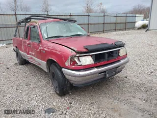 1996 Ford Ranger XL with VIN 1FTCR14AXTTA66845, listed as a IAAI auction lot 41222452 with 159,057 mi miles. Bid and sale history available at carsss.com. Image 1.