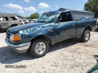 1995 Ford Ranger Splash with VIN 1FTCR10A3SUB11395, listed as a Copart auction lot 50945405 with 146,476 mi miles and Salvage Title. Bid and sale history available at carsss.com. Image 1.