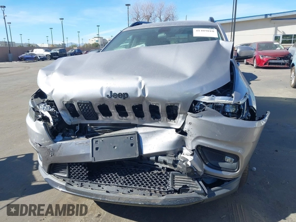 2020 Jeep Cherokee Latitude Plus with VIN 1C4PJLLB0LD500716, listed as a IAAI auction lot 41409010 with 97,848 mi miles. Bid and sale history available at carsss.com. Image 12.