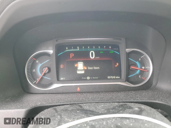 2020 Honda Pilot Touring 7-Passenger with VIN 5FNYF6H60LB039609, listed as a Copart auction lot 51753425 with 57,512 mi miles and Salvage title. Bid and sale history available at DreamBid. Image 9.