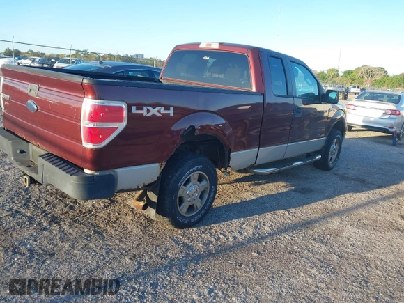 2009 Ford F-150 STX with VIN 1FTRX14869FB33803, listed as a IAAI auction lot 41773290 with 122,945 mi miles and . Bid and sale history available at DreamBid. Image 4.