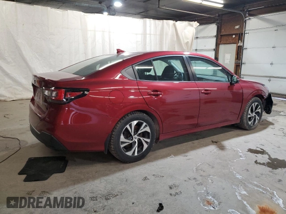 2023 Subaru Legacy Premium with VIN 4S3BWAF67P3012633, listed as a Copart auction lot 54764075 with 30,035 mi miles and Salvage title. Bid and sale history available at DreamBid. Image 3.