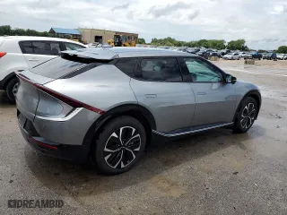 2023 Kia EV6 Wind with VIN KNDC3DLC0P5122467, listed as a Copart auction lot 61112594 with 9,645 mi miles and Salvage Title. Bid and sale history available at carsss.com. Image 3.